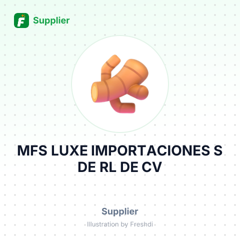MFS LUXE IMPORTACIONES S DE RL DE CV – summary card, no photo uploaded yet