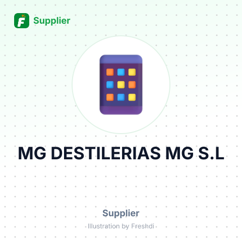 MG DESTILERIAS MG S.L – summary card, no photo uploaded yet