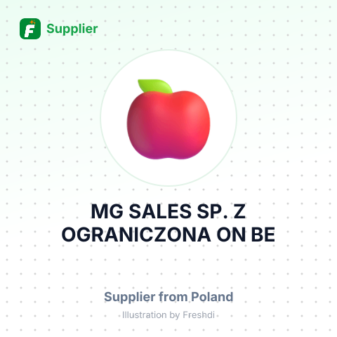 MG SALES SP. Z OGRANICZONA ON BE – summary card, no photo uploaded yet