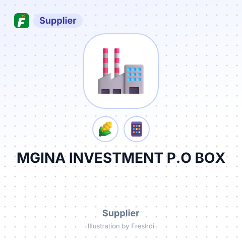MGINA INVESTMENT P.O BOX – summary card, no photo uploaded yet