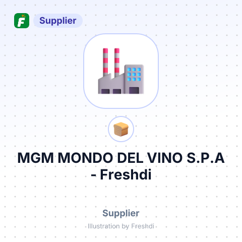 MGM MONDO DEL VINO S.P.A – summary card, no photo uploaded yet