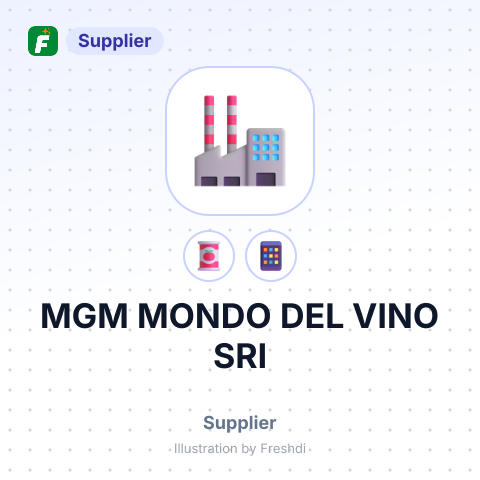 MGM MONDO DEL VINO SRI – summary card, no photo uploaded yet