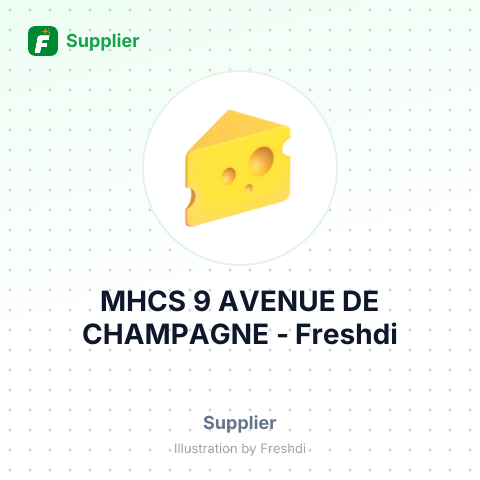 MHCS 9 AVENUE DE CHAMPAGNE – summary card, no photo uploaded yet