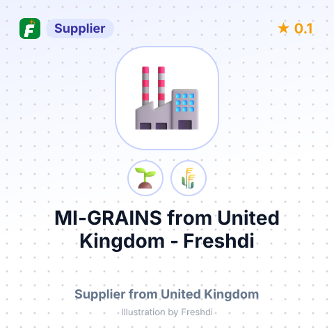 MI-GRAINS – summary card, no photo uploaded yet