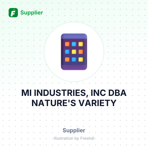 MI INDUSTRIES, INC DBA NATURE'S VARIETY – summary card, no photo uploaded yet