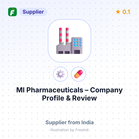 MI Pharmaceuticals – summary card, no photo uploaded yet