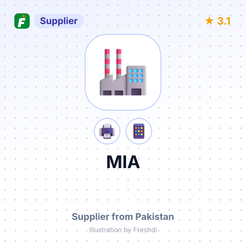 MIA – summary card, no photo uploaded yet