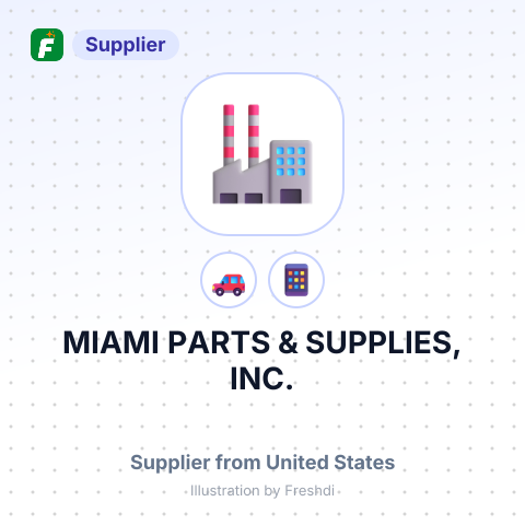 MIAMI PARTS & SUPPLIES, INC. – summary card, no photo uploaded yet