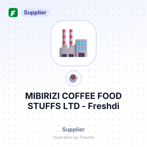 MIBIRIZI COFFEE FOOD STUFFS LTD – summary card, no photo uploaded yet