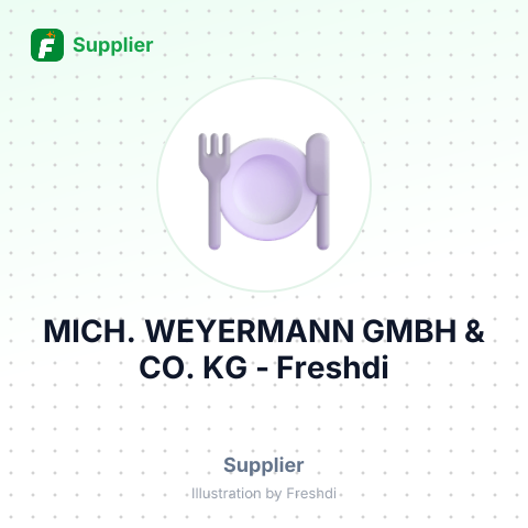 MICH. WEYERMANN GMBH & CO. KG – summary card, no photo uploaded yet
