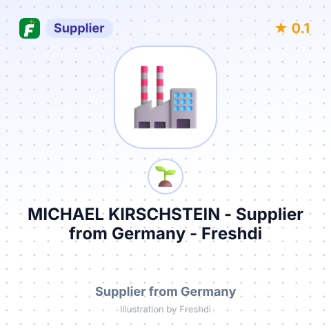 MICHAEL KIRSCHSTEIN – summary card, no photo uploaded yet