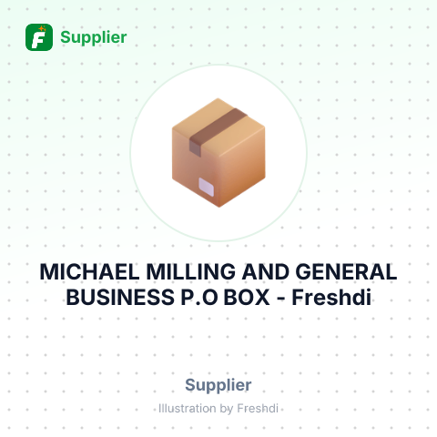 MICHAEL MILLING AND GENERAL BUSINESS P.O BOX – summary card, no photo uploaded yet