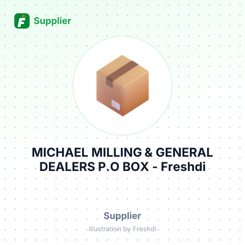 MICHAEL MILLING & GENERAL DEALERS P.O BOX – summary card, no photo uploaded yet