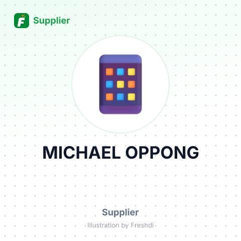 MICHAEL OPPONG – summary card, no photo uploaded yet