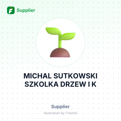 MICHAL SUTKOWSKI SZKOLKA DRZEW I K – summary card, no photo uploaded yet
