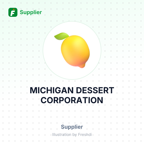 MICHIGAN DESSERT CORPORATION – summary card, no photo uploaded yet