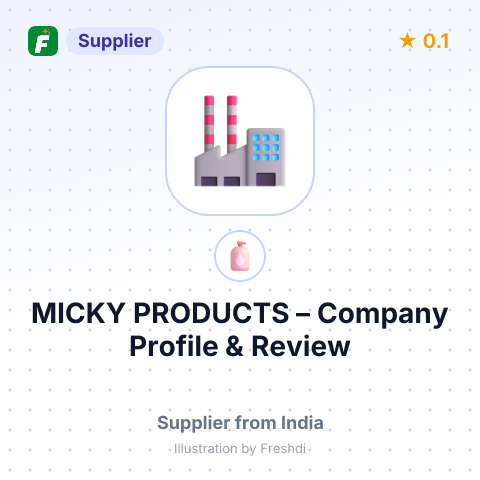 MICKY PRODUCTS – summary card, no photo uploaded yet