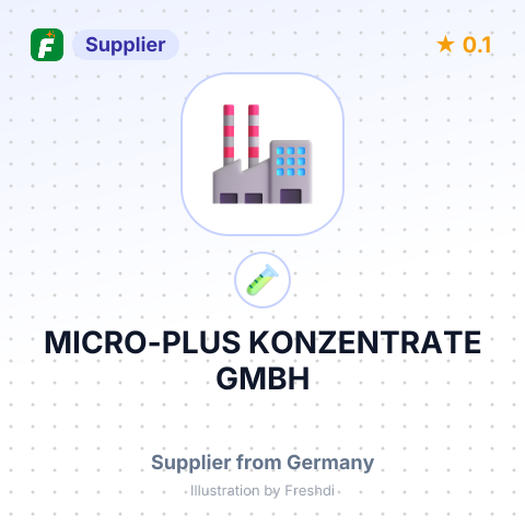 MICRO-PLUS KONZENTRATE GMBH – summary card, no photo uploaded yet