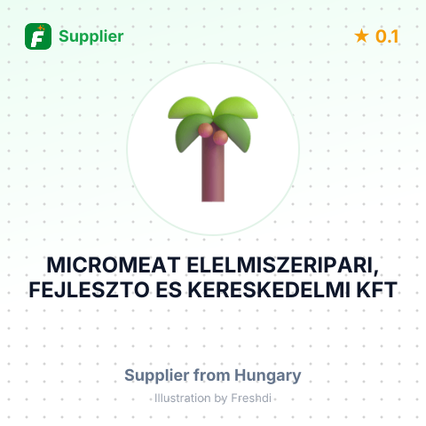 MICROMEAT ELELMISZERIPARI, FEJLESZTO ES KERESKEDELMI KFT – summary card, no photo uploaded yet