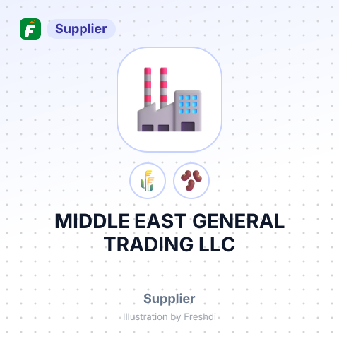 MIDDLE EAST GENERAL TRADING LLC – summary card, no photo uploaded yet