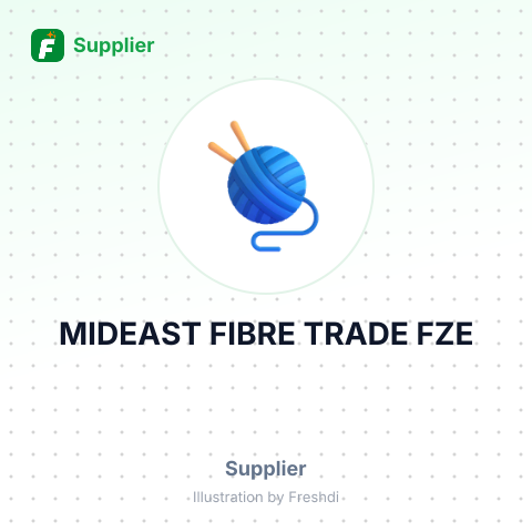 MIDEAST FIBRE TRADE FZE – summary card, no photo uploaded yet