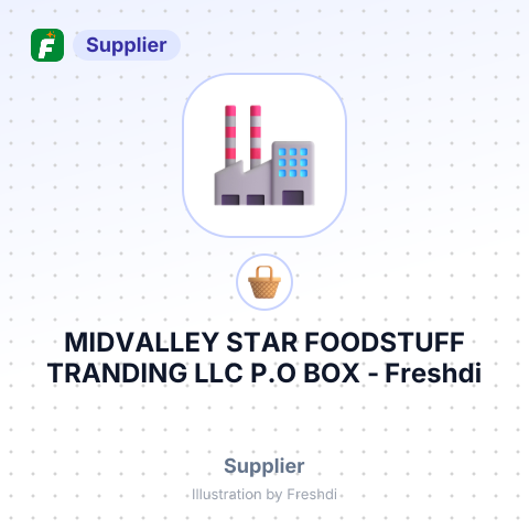 MIDVALLEY STAR FOODSTUFF TRANDING LLC P.O BOX – summary card, no photo uploaded yet