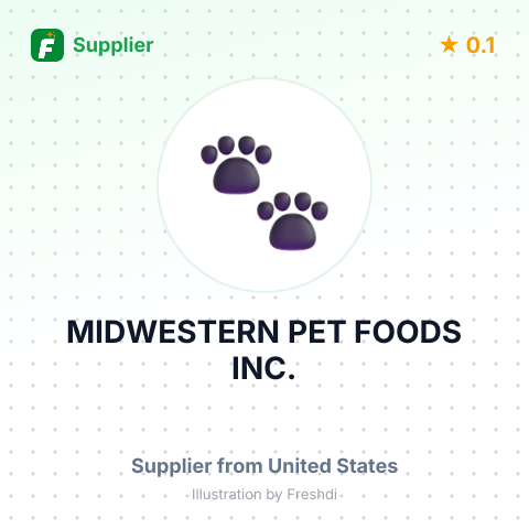 MIDWESTERN PET FOODS, INC. – summary card, no photo uploaded yet
