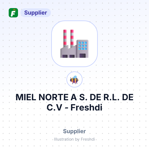 MIEL NORTE A S. DE R.L. DE C.V – summary card, no photo uploaded yet