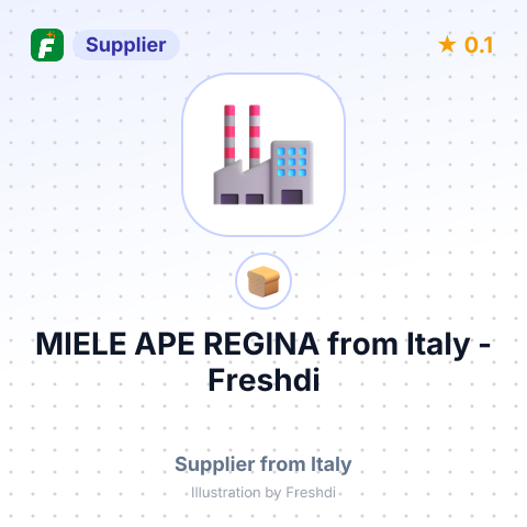 MIELE APE REGINA – summary card, no photo uploaded yet