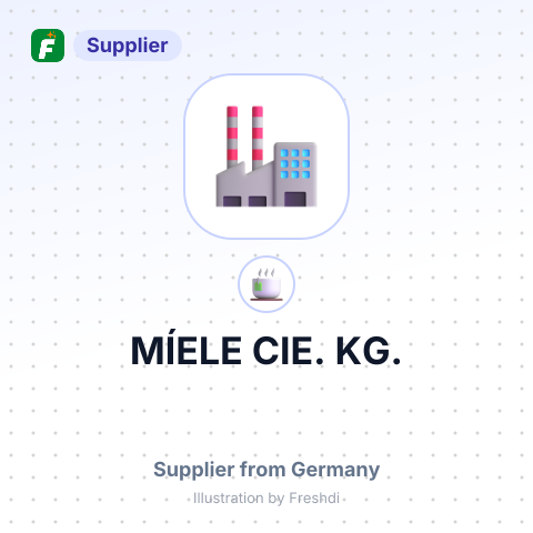 MÍELE CIE. KG. – summary card, no photo uploaded yet