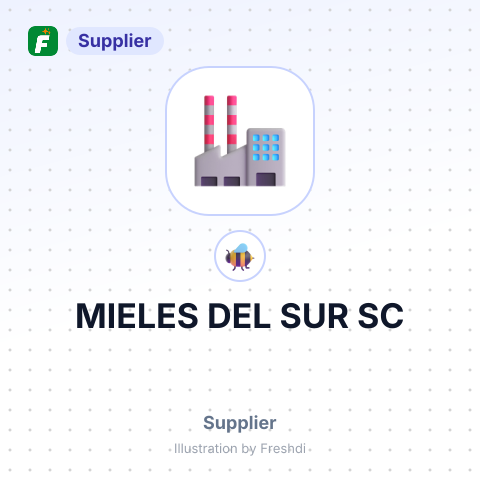 MIELES DEL SUR SC – summary card, no photo uploaded yet