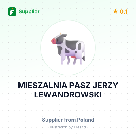 MIESZALNIA PASZ JERZY LEWANDROWSKI – summary card, no photo uploaded yet