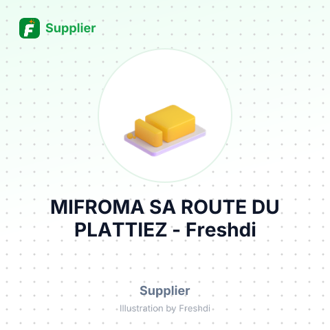 MIFROMA SA ROUTE DU PLATTIEZ – summary card, no photo uploaded yet