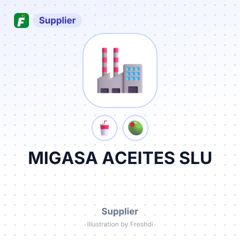 MIGASA ACEITES SLU – summary card, no photo uploaded yet