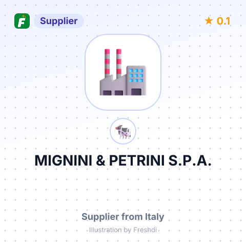 MIGNINI & PETRINI S.P.A. – summary card, no photo uploaded yet