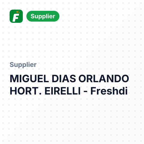 MIGUEL DIAS ORLANDO HORT. EIRELLI – summary card, no photo uploaded yet