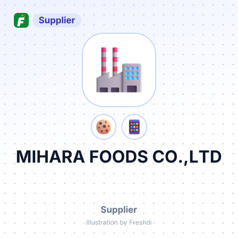 MIHARA FOODS CO.,LTD – summary card, no photo uploaded yet