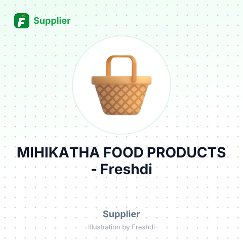 MIHIKATHA FOOD PRODUCTS – summary card, no photo uploaded yet