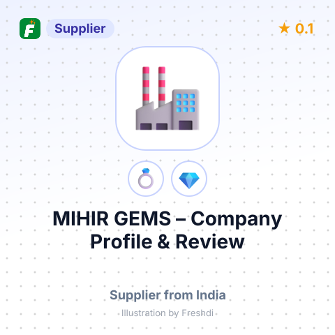 MIHIR GEMS – summary card, no photo uploaded yet