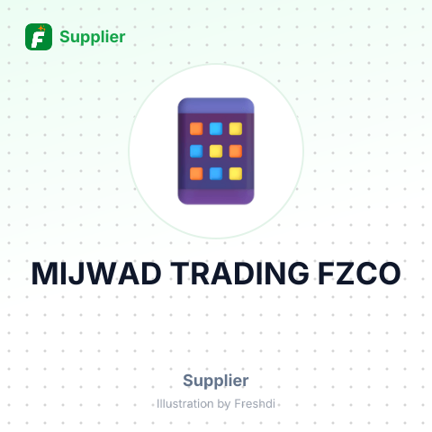 MIJWAD TRADING FZCO – summary card, no photo uploaded yet