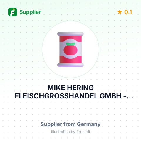 MIKE HERING FLEISCHGROSSHANDEL GMBH – summary card, no photo uploaded yet