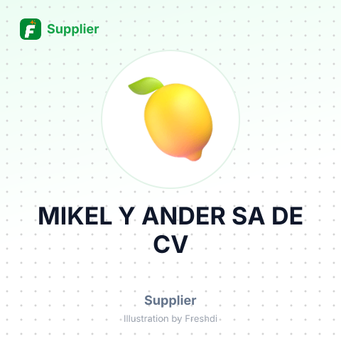 MIKEL Y ANDER SA DE CV – summary card, no photo uploaded yet
