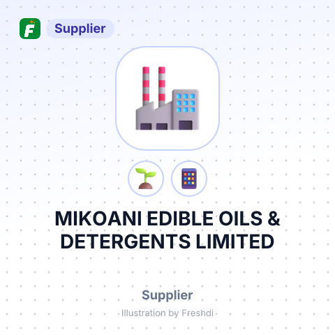 MIKOANI EDIBLE OILS & DETERGENTS LIMITED – summary card, no photo uploaded yet