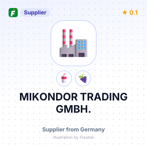 MIKONDOR TRADING GMBH. – summary card, no photo uploaded yet