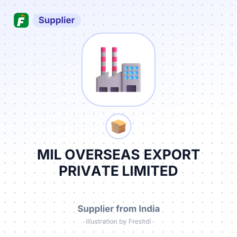 MIL OVERSEAS EXPORT PRIVATE LIMITED – summary card, no photo uploaded yet