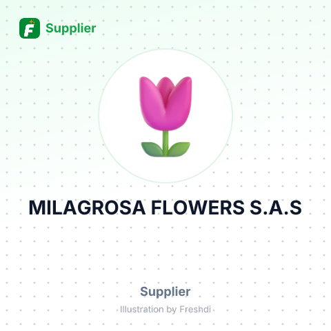 MILAGROSA FLOWERS S.A.S – summary card, no photo uploaded yet