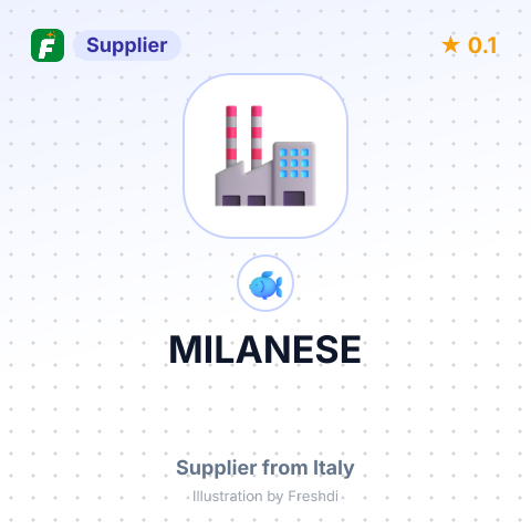 MILANESE – summary card, no photo uploaded yet