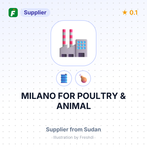 MILANO FOR POULTRY & ANIMAL – summary card, no photo uploaded yet