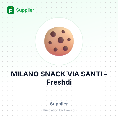 MILANO SNACK VIA SANTI – summary card, no photo uploaded yet