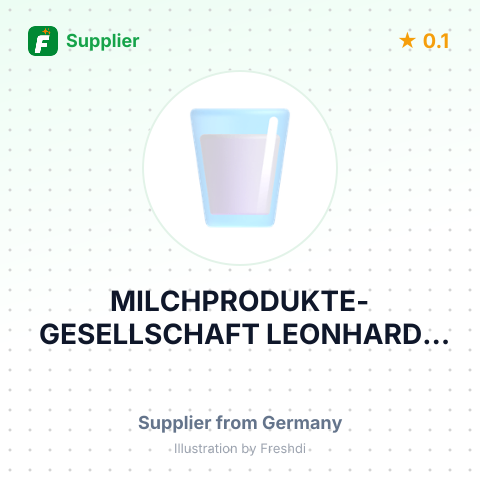MILCHPRODUKTE-GESELLSCHAFT LEONHARDT MBH – summary card, no photo uploaded yet